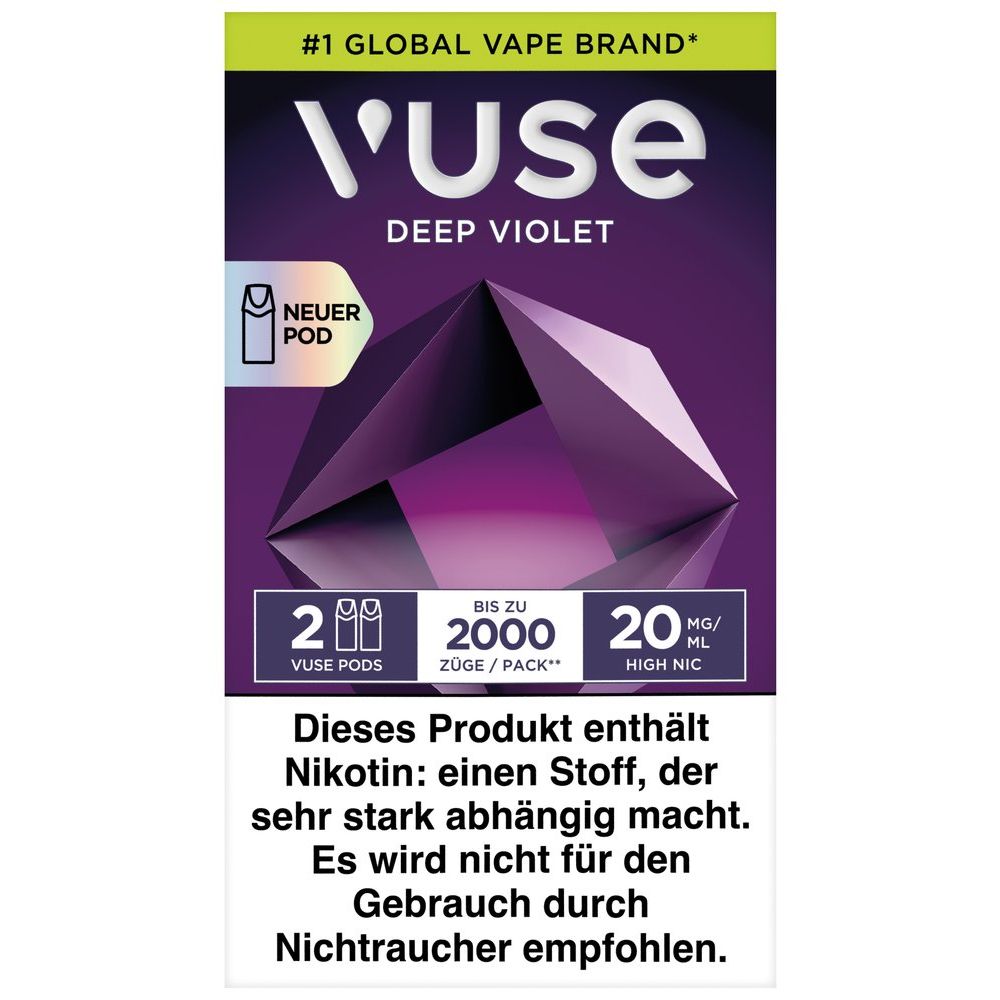 VUSE Pods Deep Violet 20mg