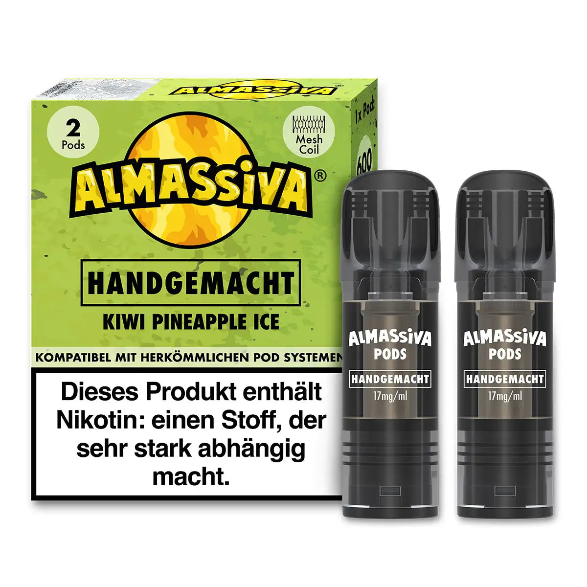 Al Massiva - Prefilled Pods (MatchBar) (2 Stück) - Handgemacht - 20mg/ml