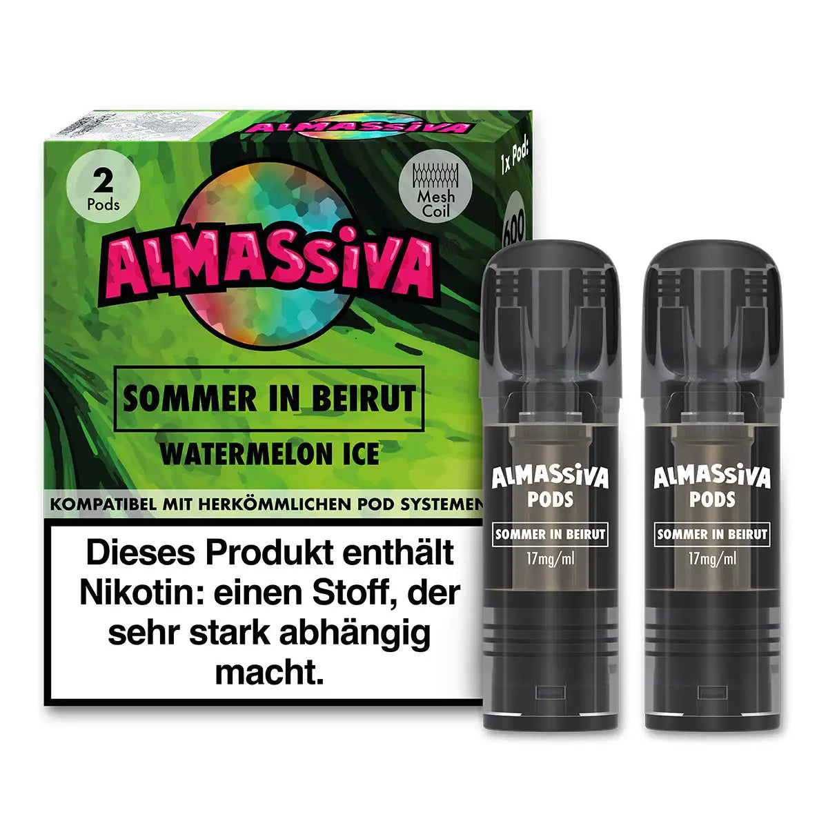 Al Massiva - Prefilled Pods (MatchBar) (2 Stück) - Sommer in Beirut - 20mg/ml
