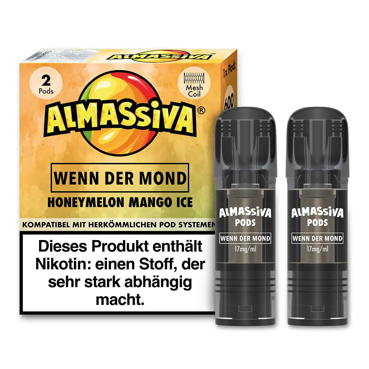 Al Massiva - Prefilled Pods (MatchBar) (2 Stück) - Wenn der Mond - 20mg/ml
