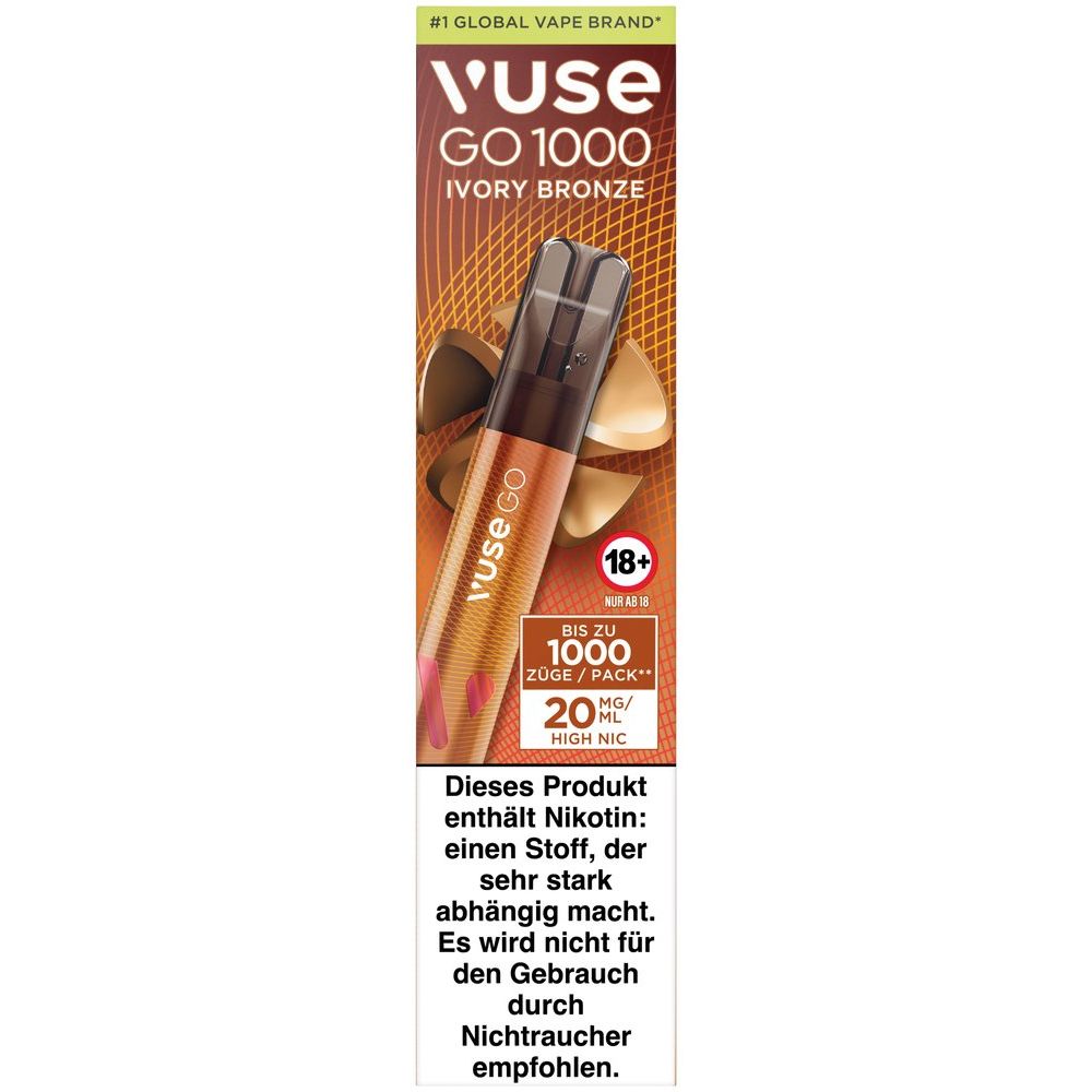 VUSE Go 1000 Ivory Bronze 20mg