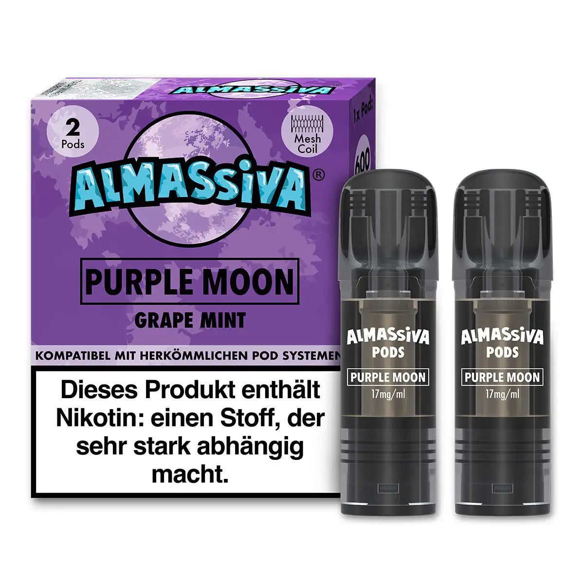 Al Massiva - Prefilled Pods (MatchBar) (2 Stück) - Purple Moon - 20mg/ml