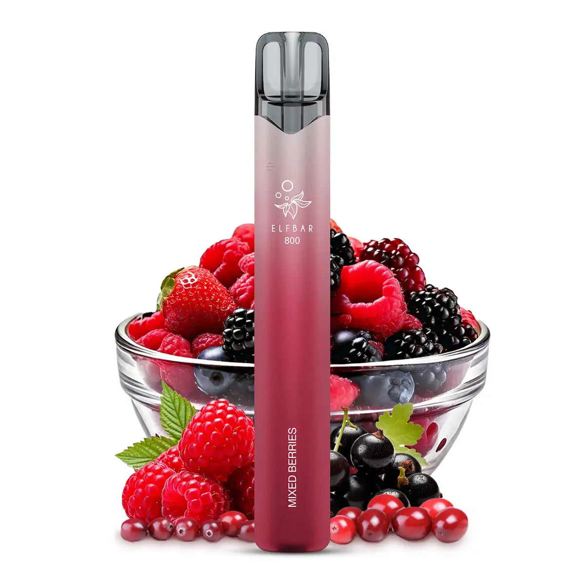 Elfbar 800 - Mixed Berries Einweg E-Zigarette nikotinfrei (0 mg)