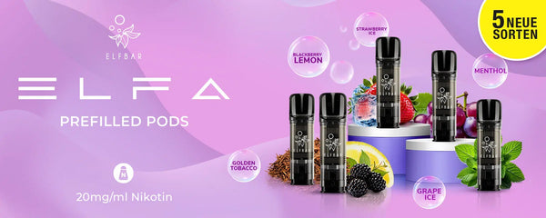 Elfbar ELFA pods 20mg/ml