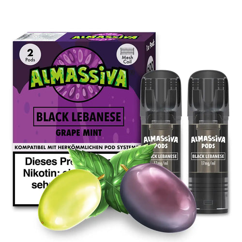 Al Massiva - Prefilled Pods (MatchBar) (2 Stück) - Black Lebanese - 20mg/ml