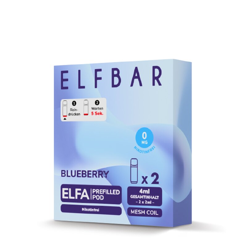Elf Bar ELFA Pods Nikotinfrei – 0 mg