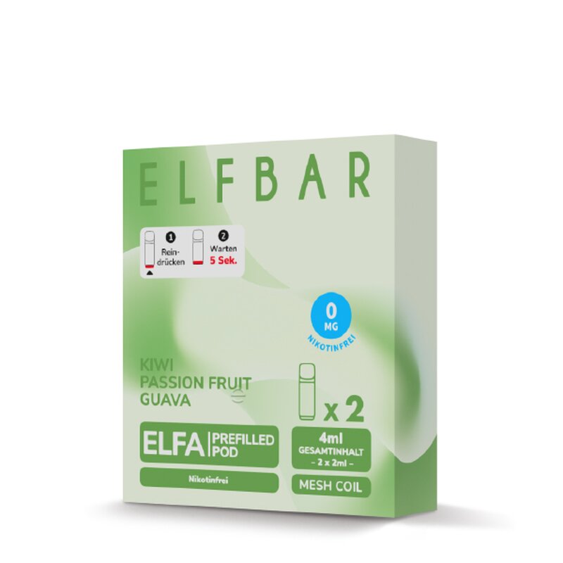 Elf Bar ELFA Pods Nikotinfrei – 0 mg