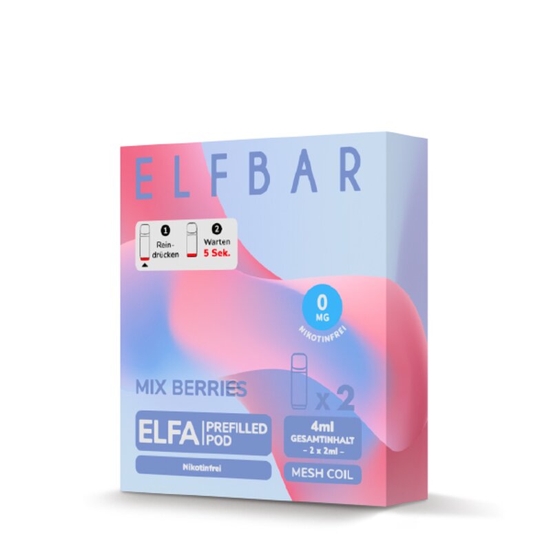 Elf Bar ELFA Pods Nikotinfrei – 0 mg