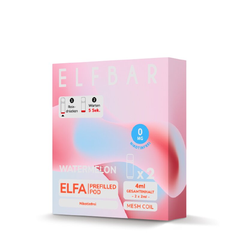Elf Bar ELFA Pods Nikotinfrei – 0 mg