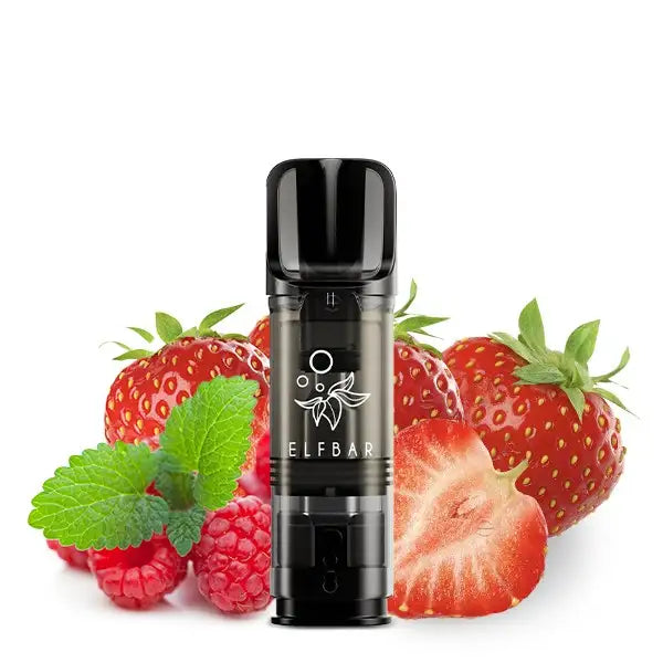 Elfbar - ELFA - Prefilled Pods (2 Stück) - Strawberry Raspberry - 20mg/ml