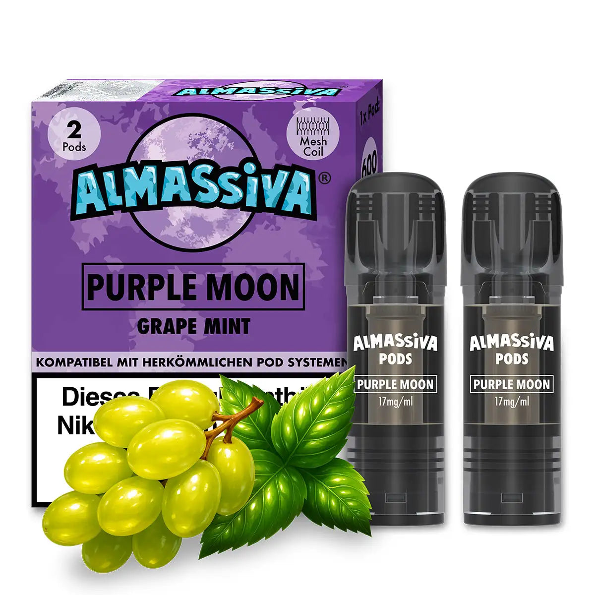 Al Massiva - Prefilled Pods (MatchBar) (2 Stück) - Purple Moon - 20mg/ml